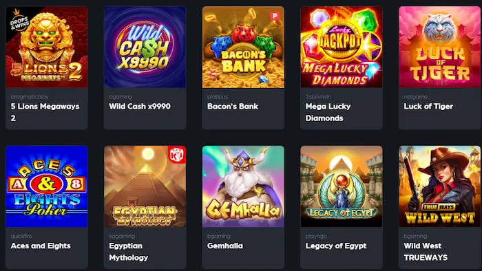 The ClubHouse Casino NZ games